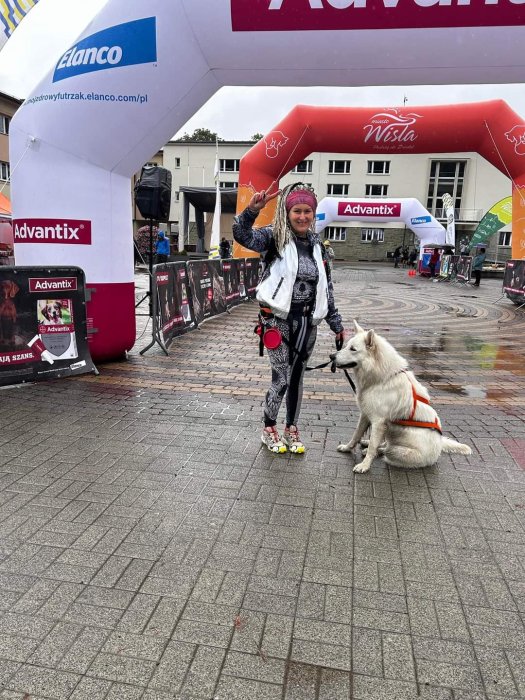 Bourbon (Fenris) in a 15 km race